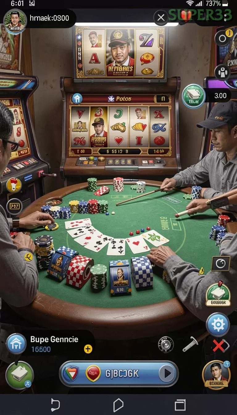 Cuplikan layar RINDUSLOT — pengaturan akun