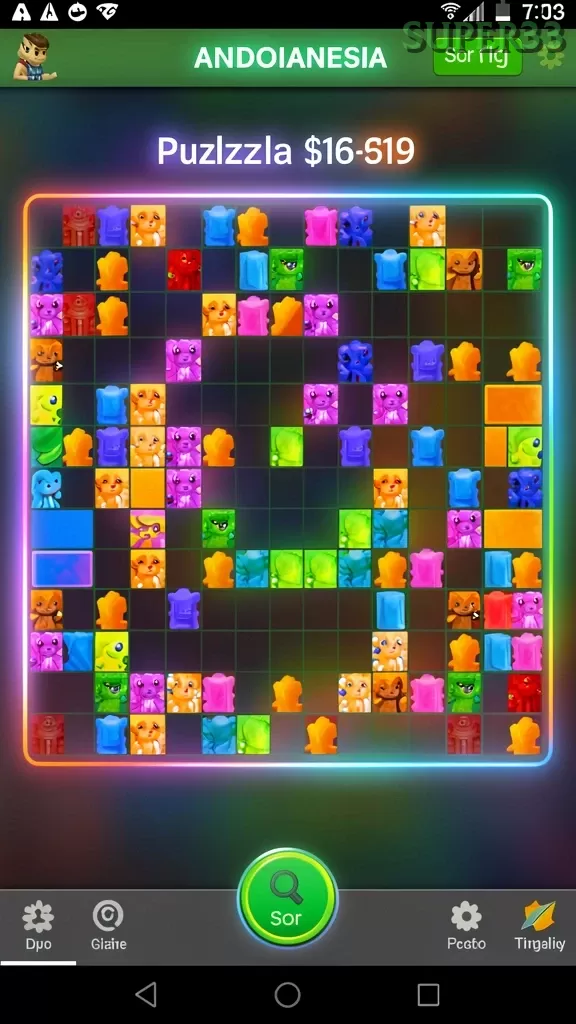 Cuplikan layar JNT777 — aktivitas